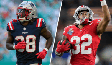 How will Rhamondre Stevenson and TreVeyon Henderson split carries? – NBC Sports Boston