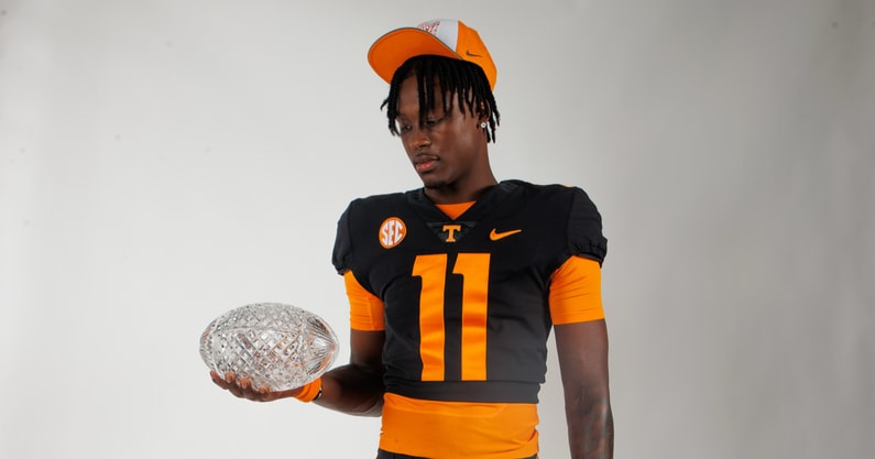 Tennessee cornerback Jermod McCoy. Credit: Kevin Jairaj-Imagn Images