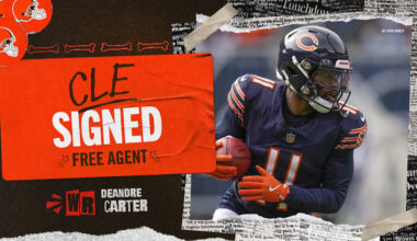 Browns sign WR DeAndre Carter