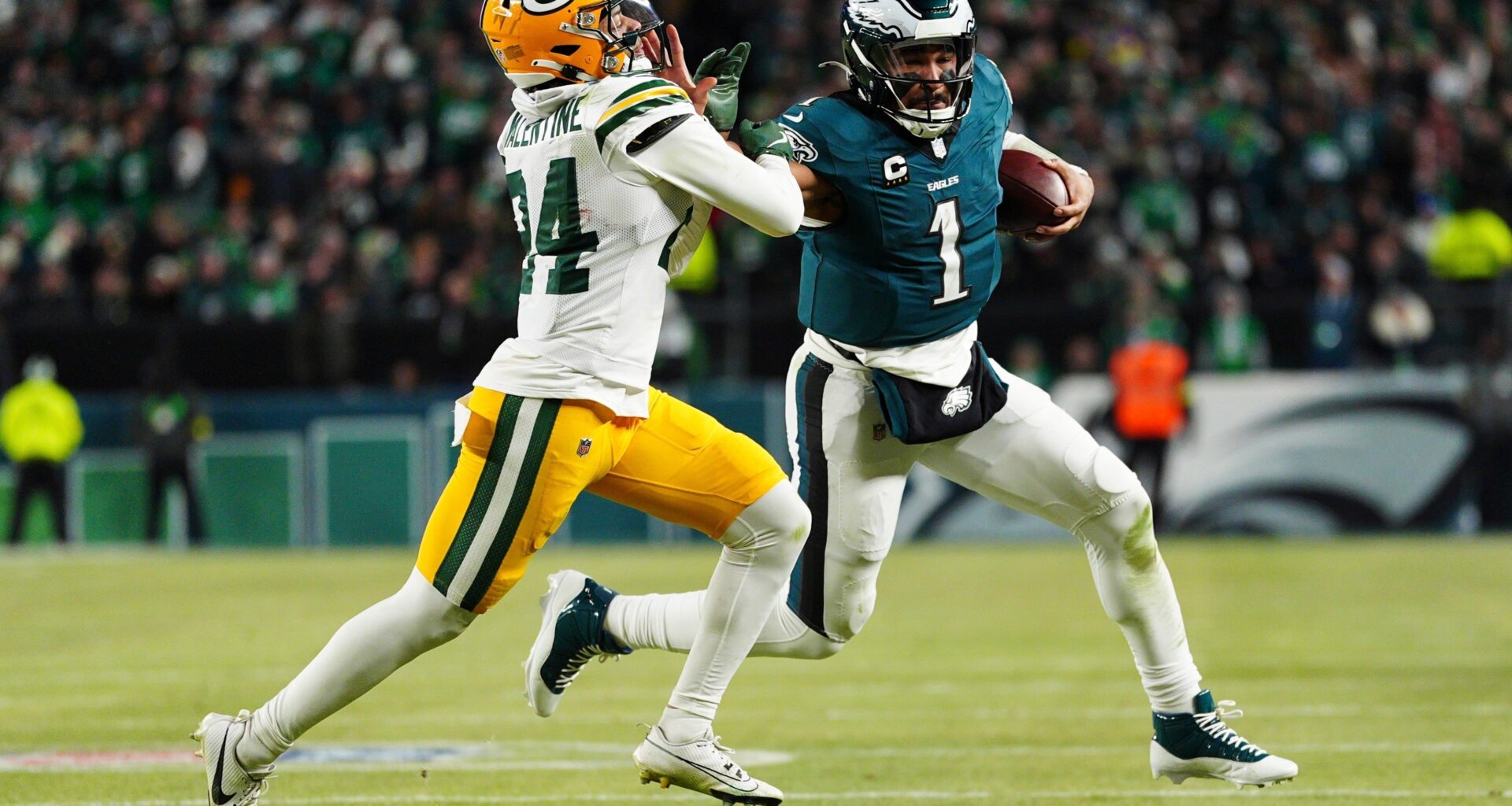 Eagles beat Packers 22-10 in wild-card playoff