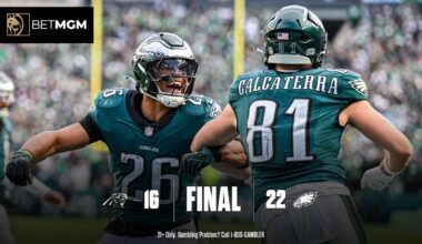 6 takeaways from a historic day as the Eagles beat the Panthers for their ninth straight win