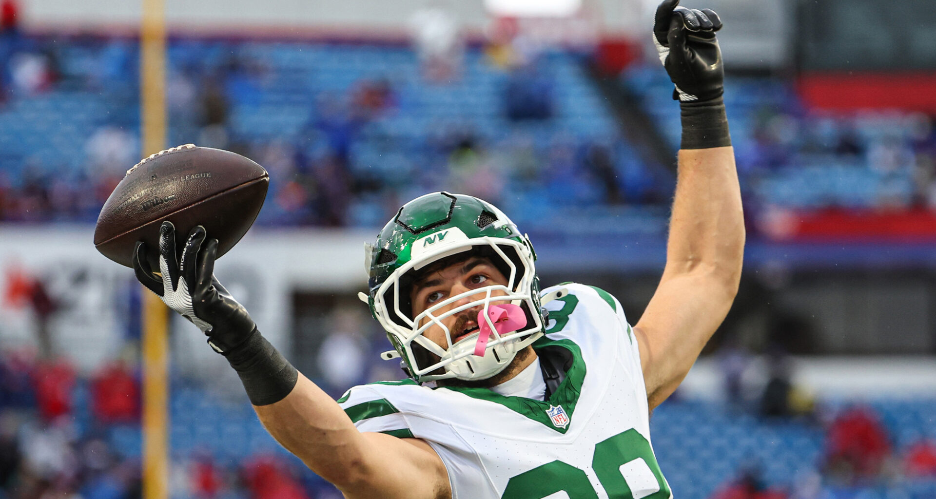 NY Jets' Jeremy Ruckert reveals 'motto' for 2025 season