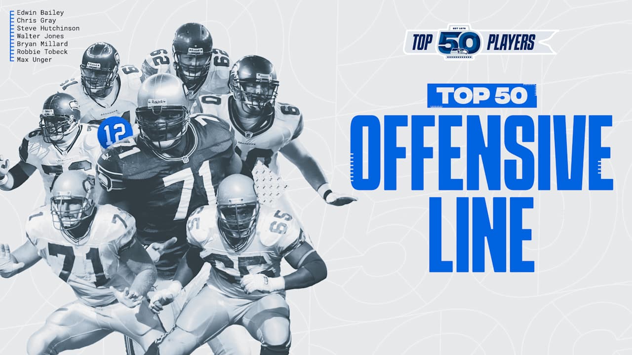 Two Hall Of Famers Among Seven Offensive Linemen Named To Seahawks Top 50 Players