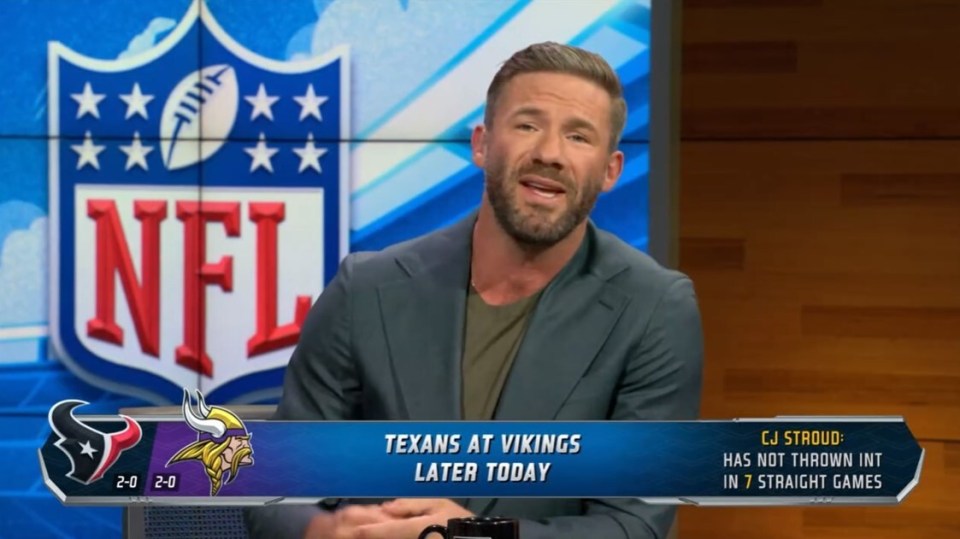Julian Edelman on Fox NFL Sunday.
