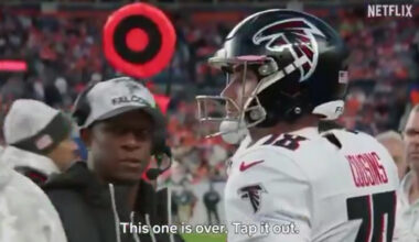 Kirk Cousins in a trailer for the second season of "Quarterback."