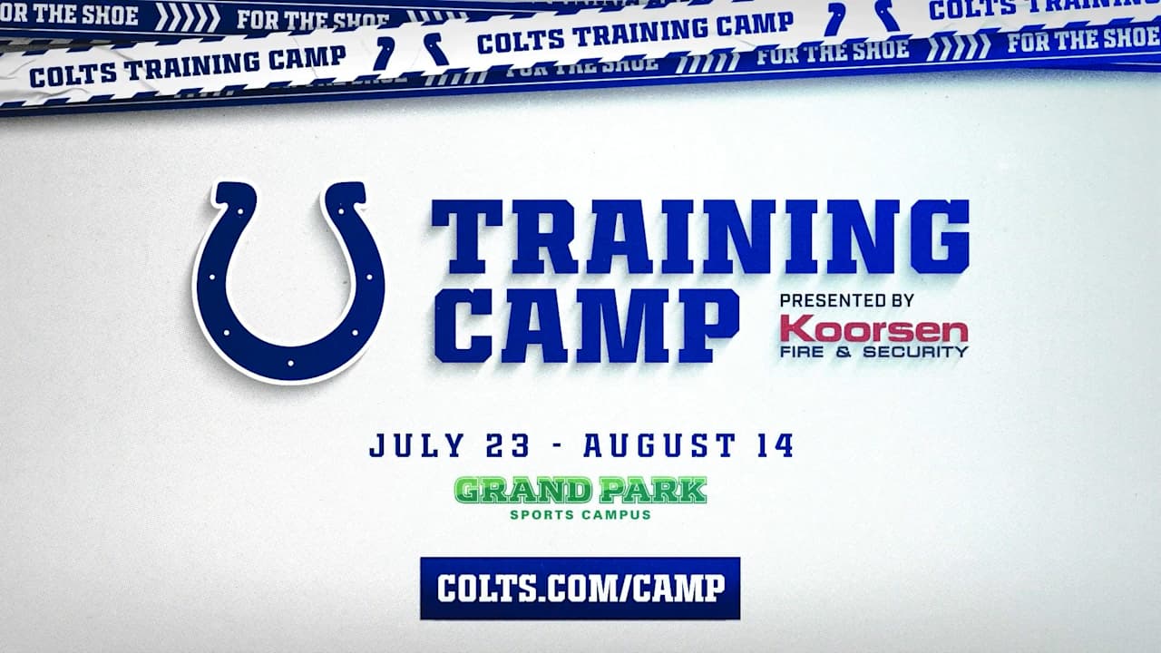 2025 Colts Training Camp at Grand Park to kick off July 23