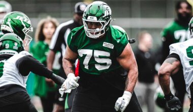 Jets G Alijah Vera-Tucker Part of Young & Talent O-Line