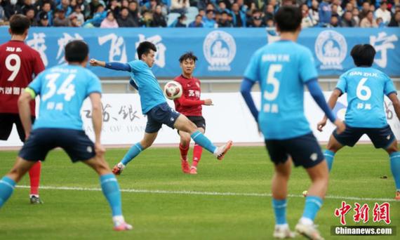 Photo shows the 2024 First Jiangsu Key Cities Football Development Tournament. (File photo/Yang Bo)