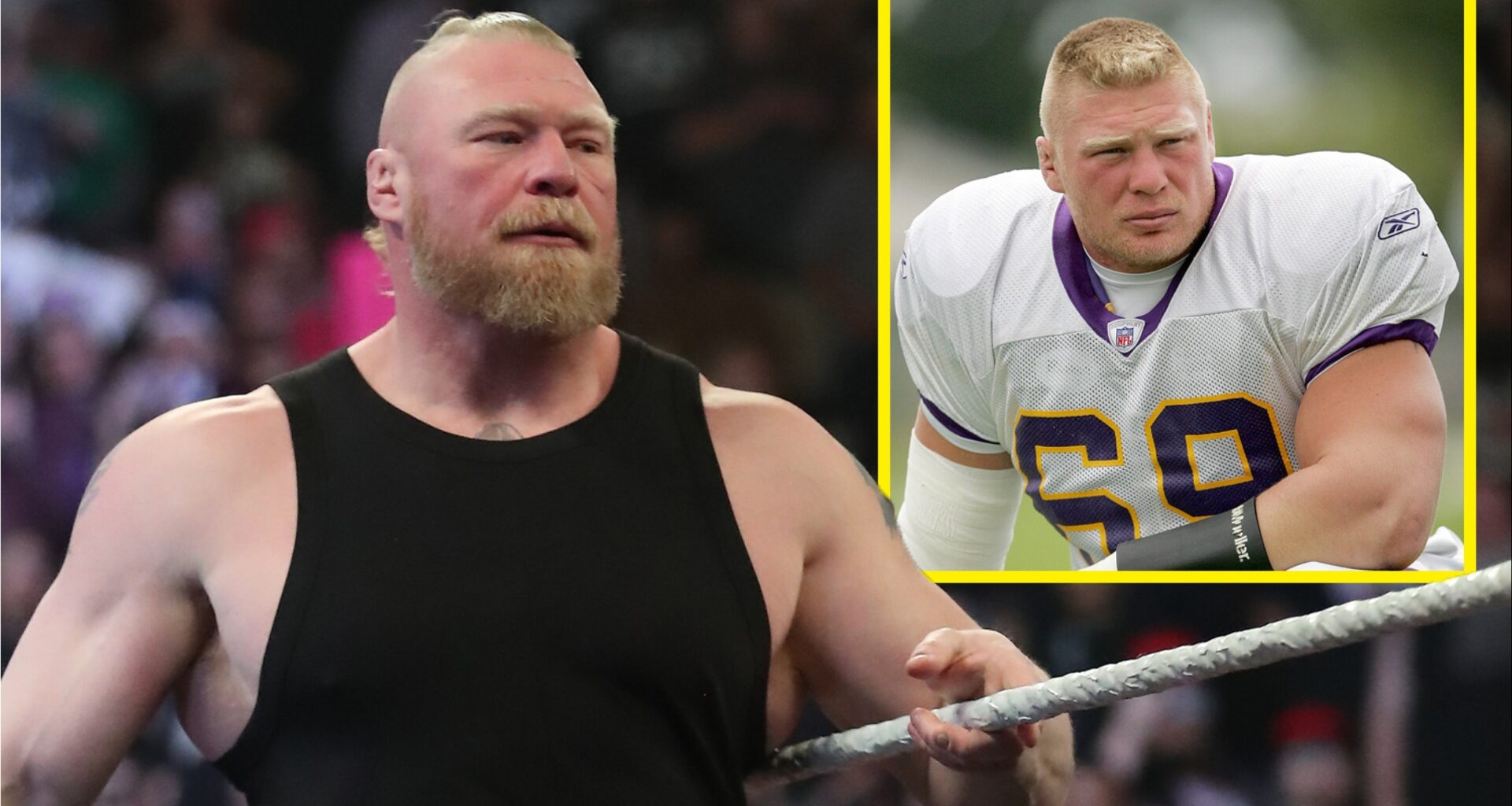 Brock Lesnar's forgotten Minnesota Vikings run left teammates stunned after absurd NFL combine workout