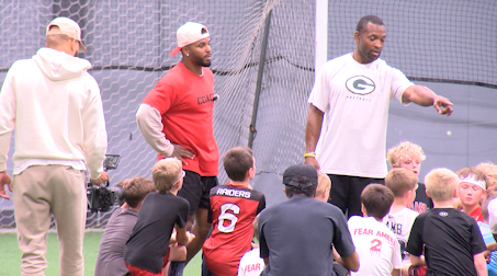 Trio of Nebraska running backs host youth football camp in Lincoln