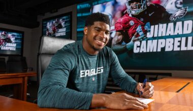 Eagles sign Jihaad Campbell