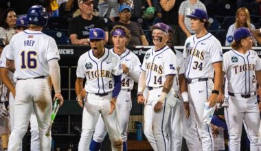 2025 College World Series final score: Live updates of Game 1 as LSU, Coastal Carolina battle in Omaha
