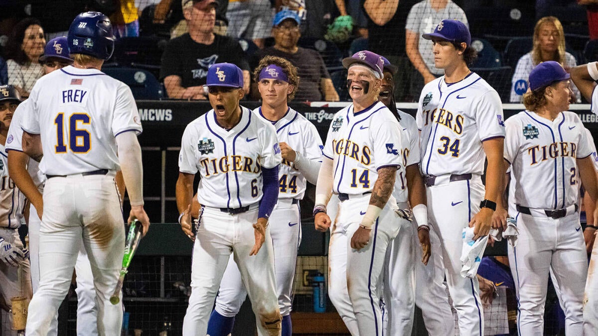 2025 College World Series final score: Live updates of Game 1 as LSU, Coastal Carolina battle in Omaha