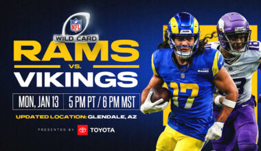 Rams announce Wild Card game day elements to uplift and represent Los Angeles from Arizona