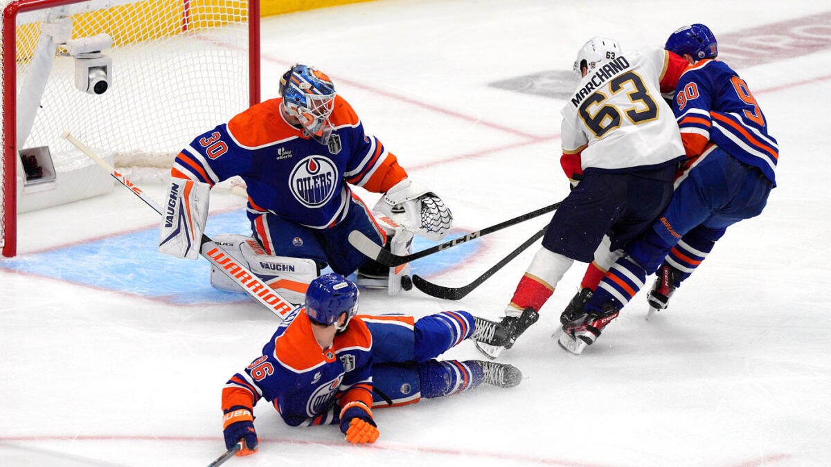 Stanley Cup Final 2025 results, score: Panthers take pivotal Game 5 vs. Oilers with Brad Marchand's two goals