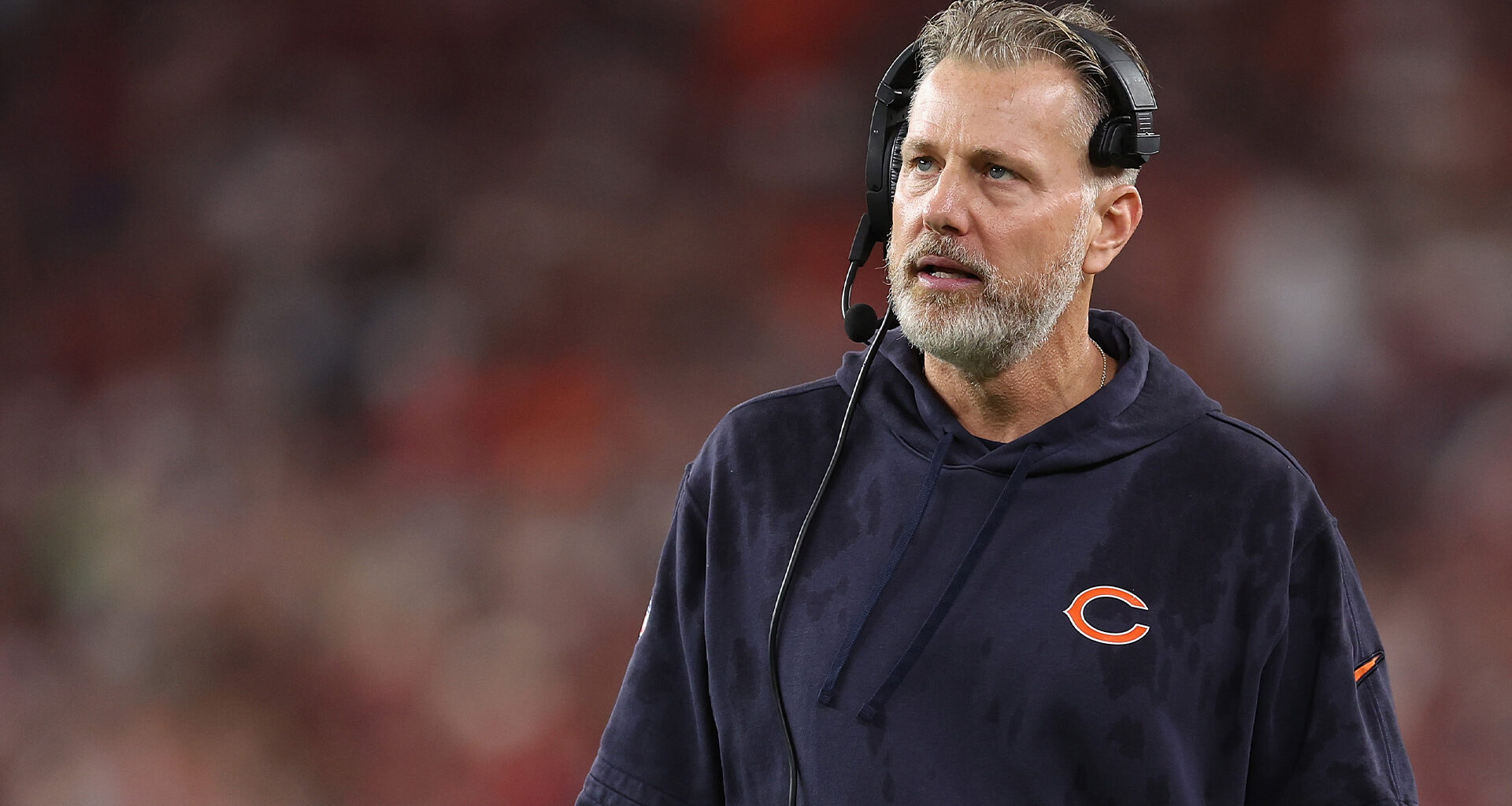 Matt Eberflus denies Bears QB Caleb Williams' film-watching claim | Marquee Sports Network