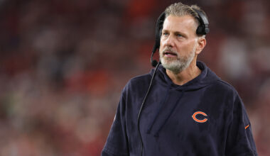 Matt Eberflus denies Bears QB Caleb Williams' film-watching claim | Marquee Sports Network