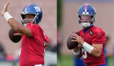 Jaxson Dart's presence 'doesn't change' my approach