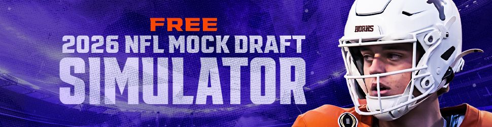 Dive into PFSN's FREE Mock Draft Simulator and run a mock by yourself or with your friends!