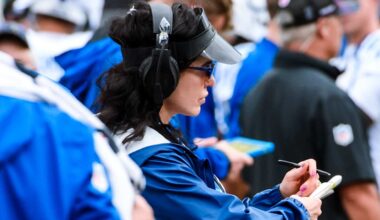 Why Colts Owner & CEO Carlie Irsay-Gordon wears a headset on sidelines during games