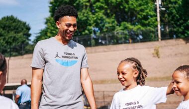 Bryce Young creates memories and important conversation with Young 9 Foundation camp