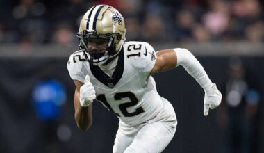 Saints WR Chris Olave 'not worried' after 'unlucky' concussions