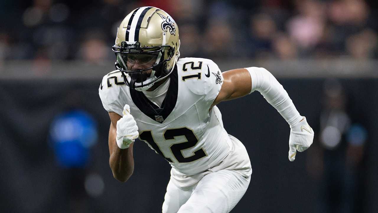 Saints WR Chris Olave 'not worried' after 'unlucky' concussions