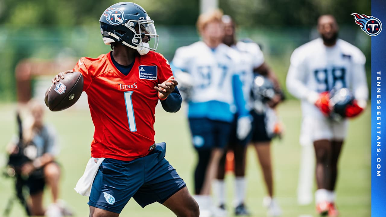 Observations from Titans Minicamp on Tuesday, When QB Cam Ward Ended Practice With 18 Straight Completions