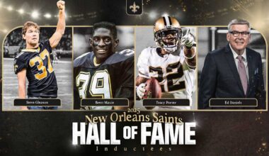 Tracy Porter, Brett Maxie, Ed Daniels and Steve Gleason set to be honored by Saints Hall of Fame