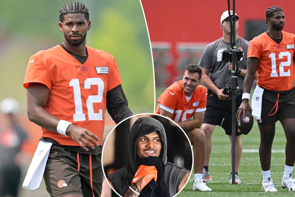 Deshaun Watson taking Shedeur Sanders 'under his wing' as Browns QB mentor