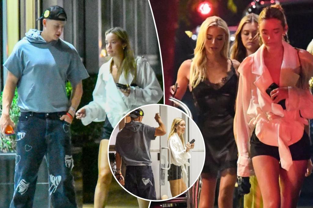 Joe Burrow spotted in NYC with model Olivia Ponton as dating rumors fly