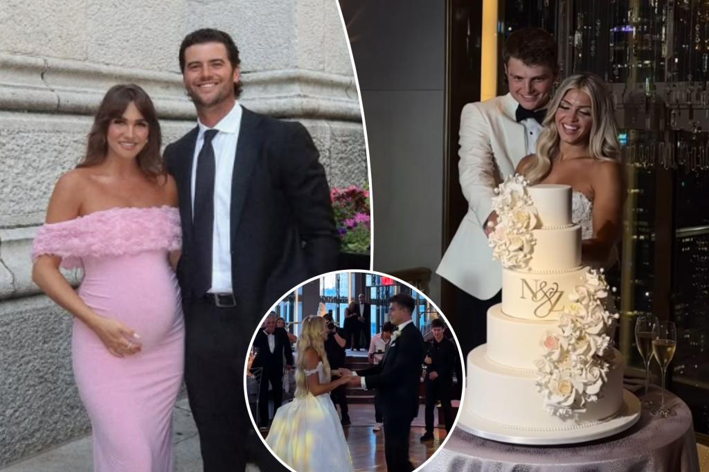 Broncos WAG takes you inside the Zach Wilson wedding: 'Crying'