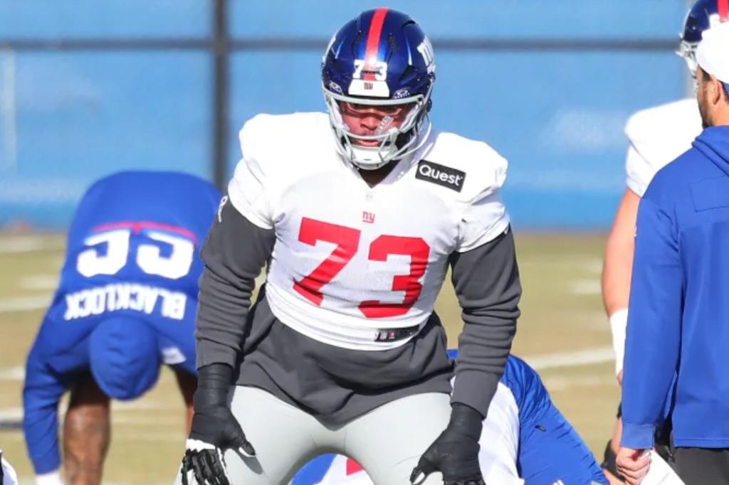 Giants' Evan Neal showing good early signs at new guard positions