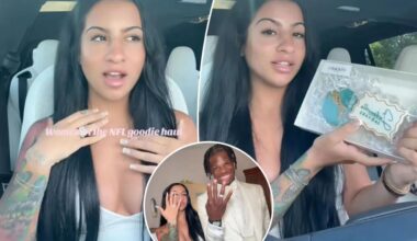 Travis Hunter's wife Leanna Lenee dishes on first NFL WAG event