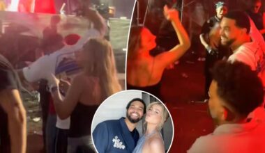 Caleb Williams spotted with Madelyn Cline after Bears QB's breakup rumors