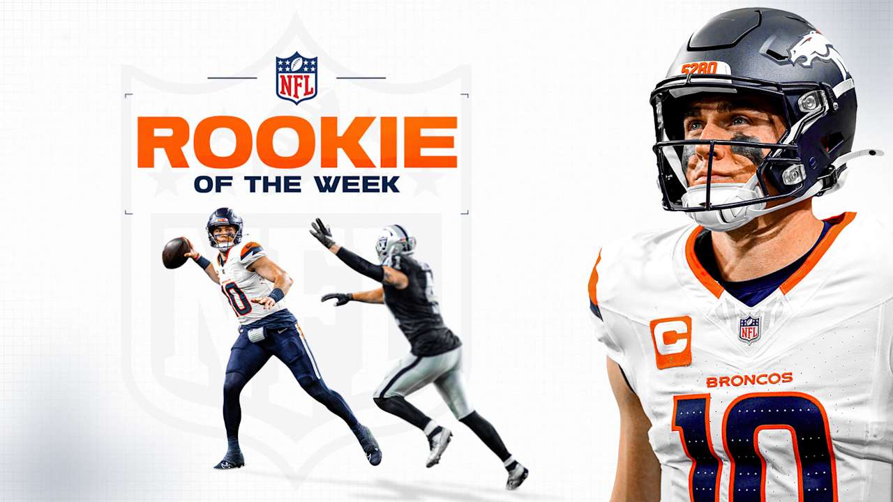 QB Bo Nix earns NFL Rookie of the Week award for Week 12 performance vs. Raiders