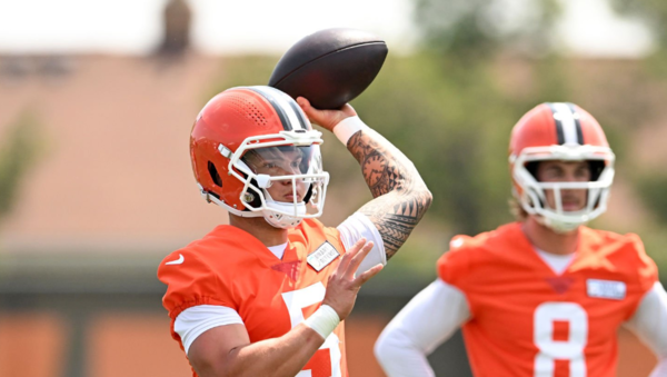 (Image via Getty: Dillon Gabriel) NFL-DILL-2025