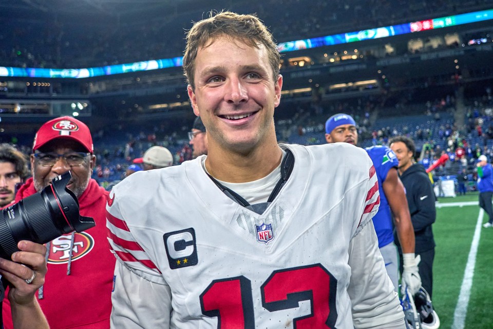 Purdy has signed a lucrative five-year deal with the Niners