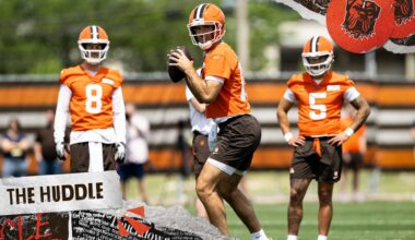 Browns' quarterback competition is right where it's supposed to be | The Huddle - Cleveland Browns