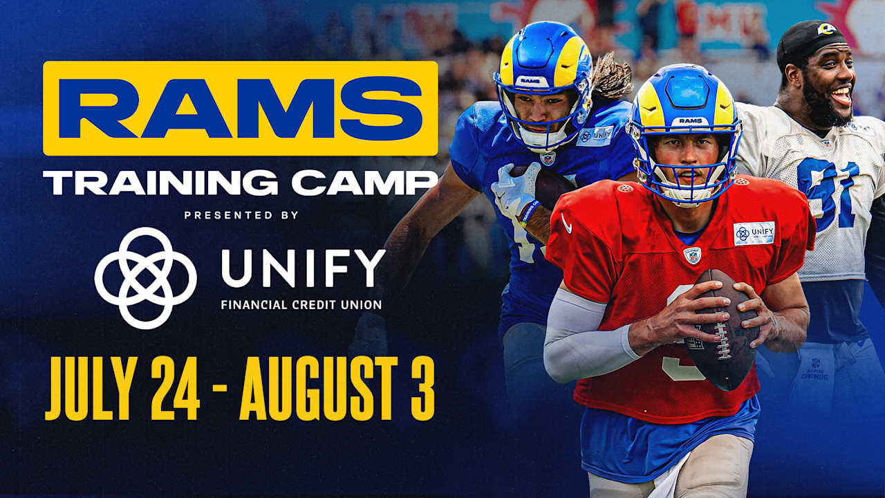 Los Angeles Rams to host Training Camp presented by UNIFY at Loyola Marymount University from July 24 – August 3