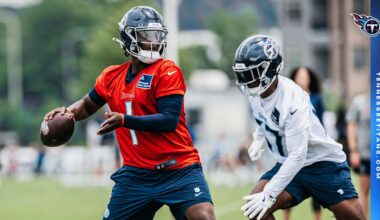 Observations From Titans Minicamp on Thursday - Tennessee Titans