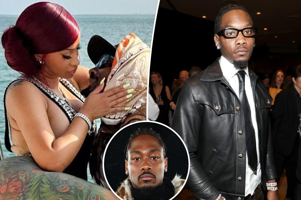 Offset shades Cardi B and Stefon Diggs' Instagram-official romance, athlete reacts