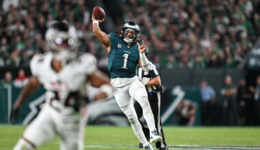 4 key plays that determined the Falcons-Eagles game
