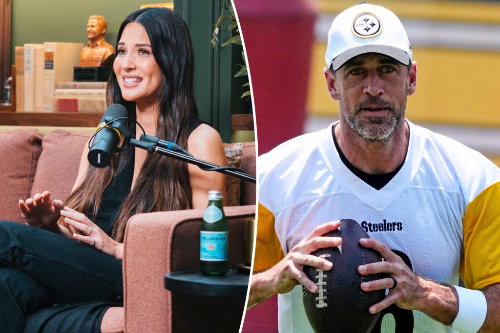 Olivia Munn makes rare comment about ex Aaron Rodgers after his secret marriage