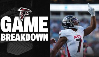 What happened in Falcons road win against Panthers in Week 6