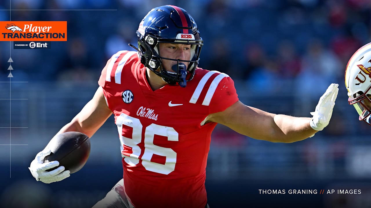 Broncos sign TE Caden Prieskorn