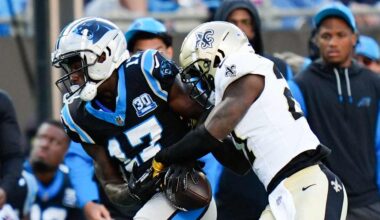 New Orleans Saints' frustration, struggles continue in loss to Carolina