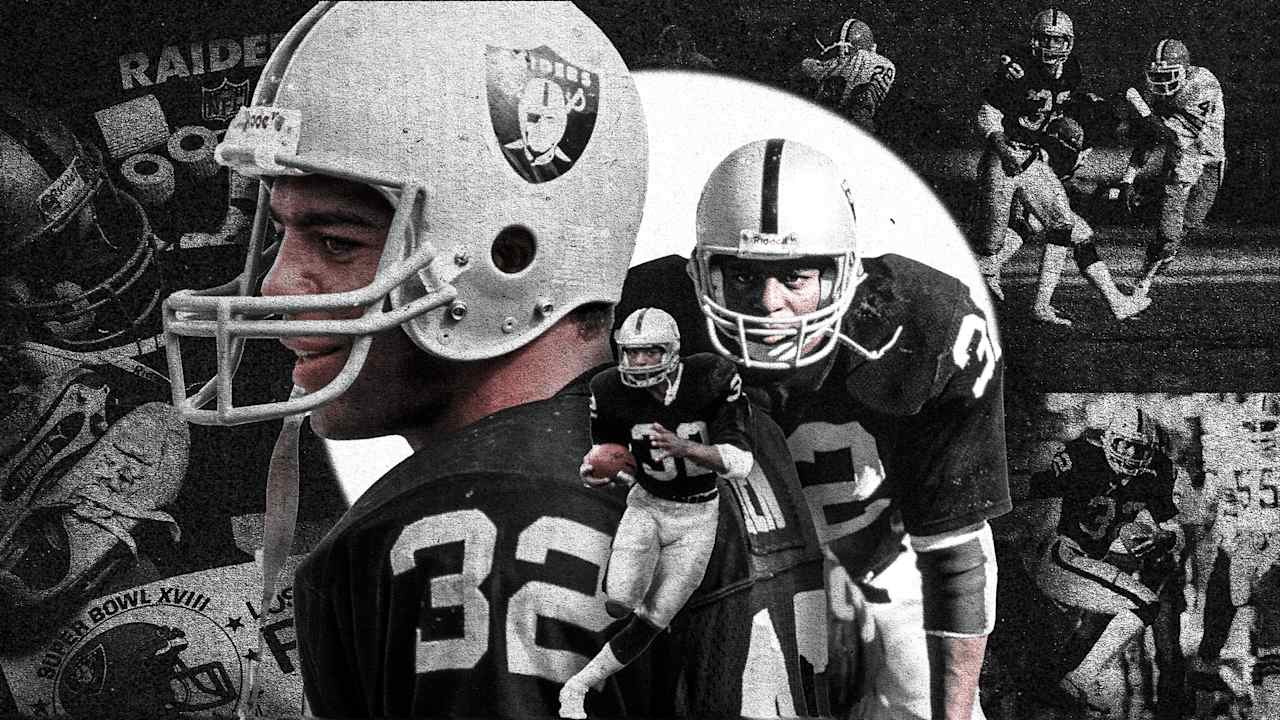Marcus Allen set the precedent for his Hall of Fame career in debut playoff game against the Cleveland Browns