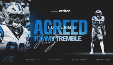 Panthers agree to terms with Tommy Tremble