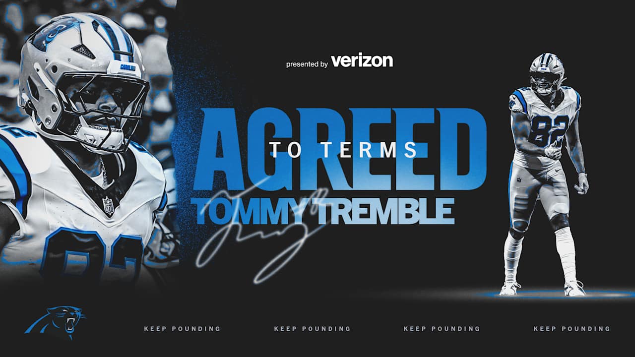 Panthers agree to terms with Tommy Tremble